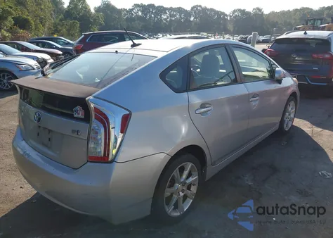2014 Toyota Prius из США, поврежденный, VIN JTDKN3DU8E1765466